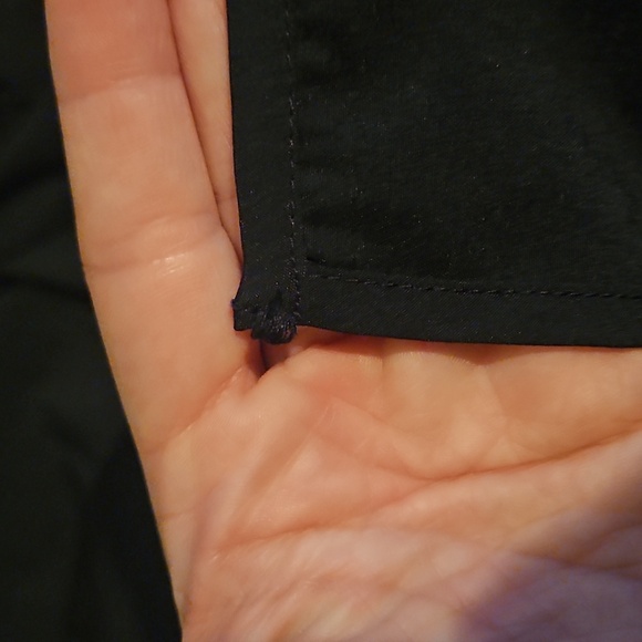 SHEIN Black Top with Multicolor Floral Sleeves - Picture 8 of 8